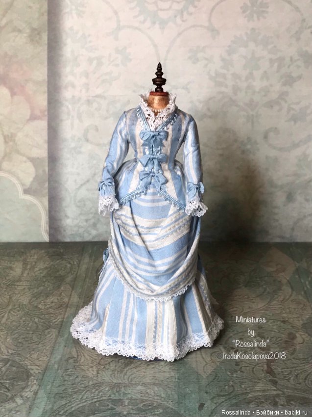 С модных страниц журнала. Коллекционная миниатюра 1/12