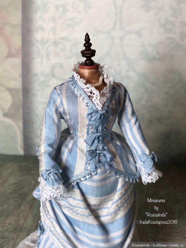 С модных страниц журнала. Коллекционная миниатюра 1/12