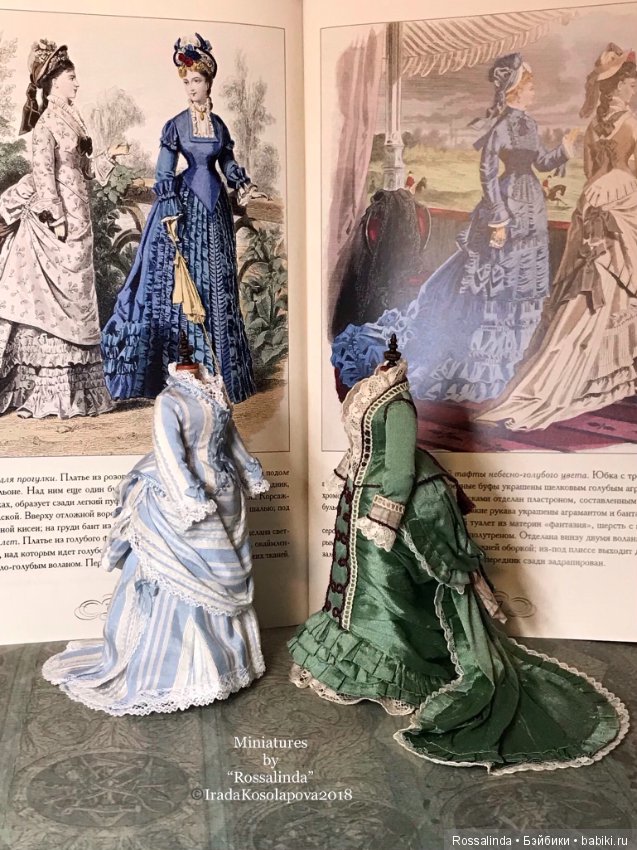 С модных страниц журнала. Коллекционная миниатюра 1/12