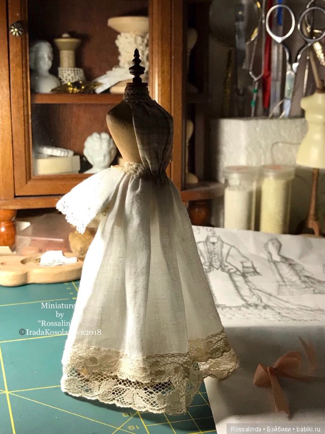 С модных страниц журнала. Коллекционная миниатюра 1/12 (фото 6)