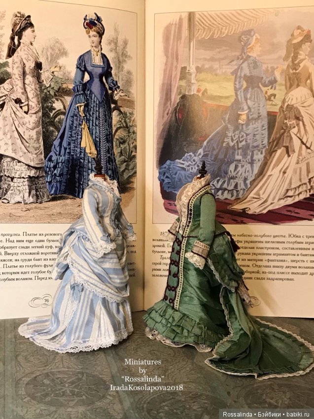 С модных страниц журнала. Коллекционная миниатюра 1/12