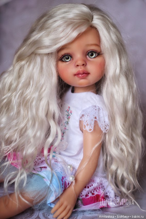 Эмилия — ООАК Paola Reina (Паола Рейна) и испанских кукол: перерисовка (фото 3)