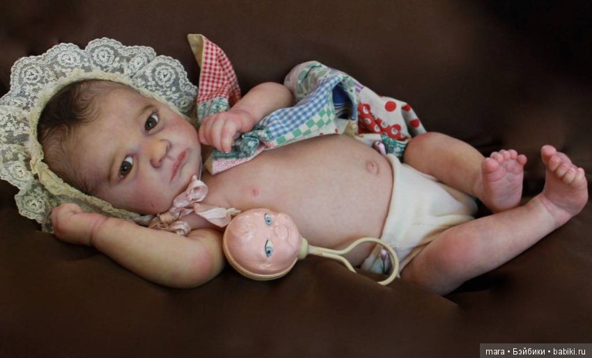 Realborn Skya Awake by Bountiful Baby, автор прототипа Sweet Potato Pie Nursery (фото 6)