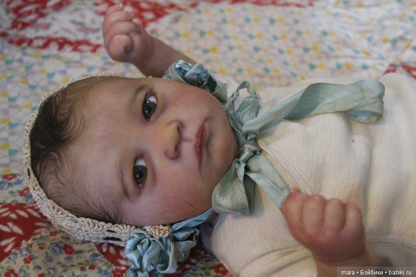 Realborn Skya Awake by Bountiful Baby, автор прототипа Sweet Potato Pie Nursery