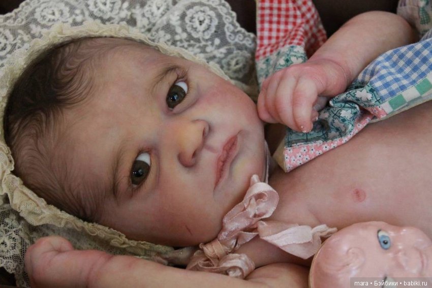 Realborn Skya Awake by Bountiful Baby, автор прототипа Sweet Potato Pie Nursery (фото 7)