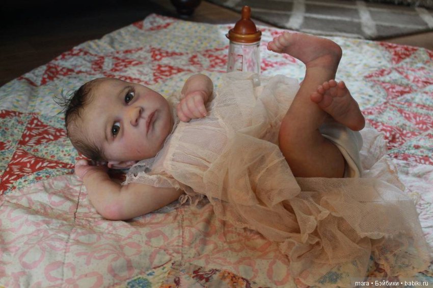 Realborn Skya Awake by Bountiful Baby, автор прототипа Sweet Potato Pie Nursery (фото 9)