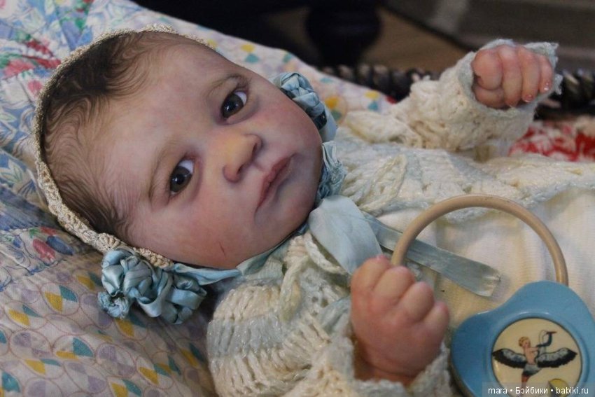 Realborn Skya Awake by Bountiful Baby, автор прототипа Sweet Potato Pie Nursery