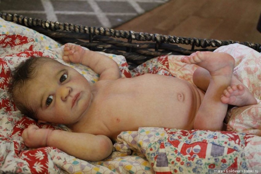 Realborn Skya Awake by Bountiful Baby, автор прототипа Sweet Potato Pie Nursery (фото 3)