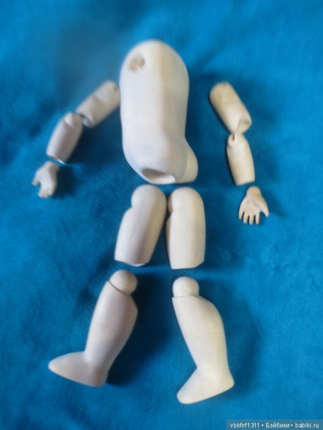 Тельце для Жюмо — Антикварные куклы Jumeau (Жюмо): Tete Jumeau (фото 4)