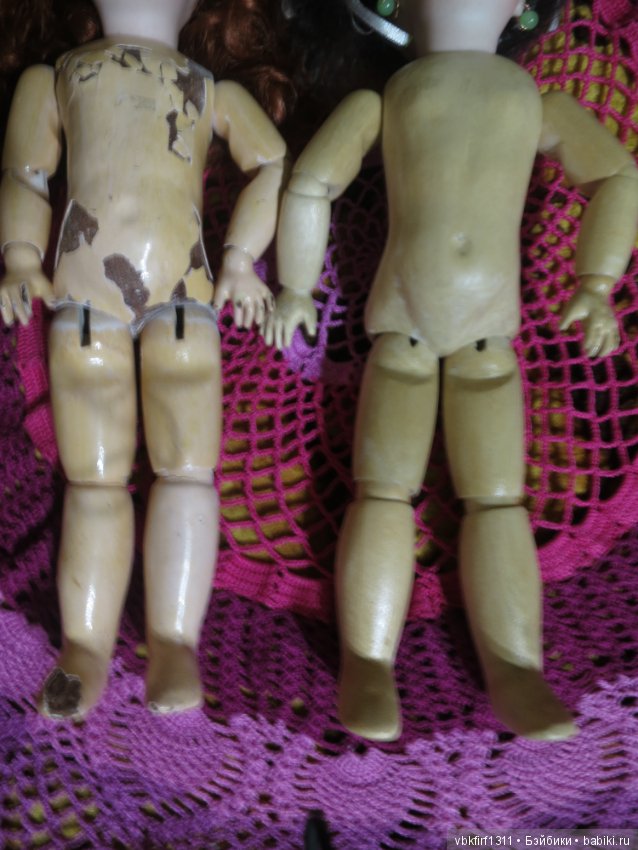 Тельце для Жюмо — Антикварные куклы Jumeau (Жюмо): Tete Jumeau (фото 6)