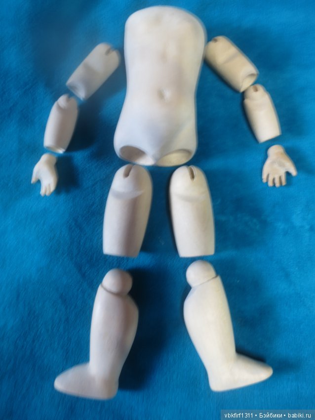 Тельце для Жюмо — Антикварные куклы Jumeau (Жюмо): Tete Jumeau