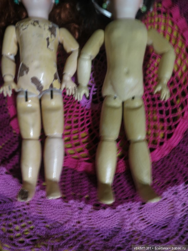 Тельце для Жюмо — Антикварные куклы Jumeau (Жюмо): Tete Jumeau (фото 5)