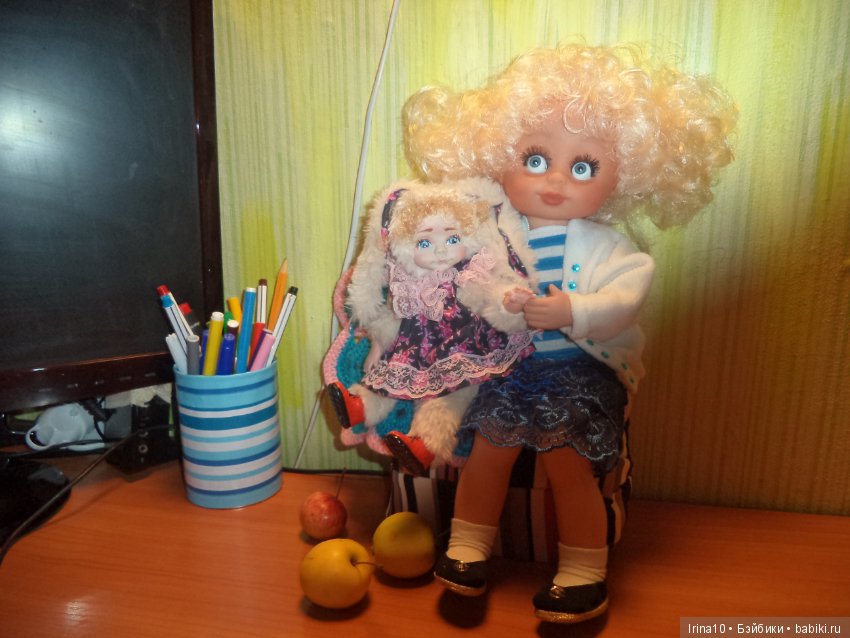 Зайка - Мой первый опыт по созданию тедди долл