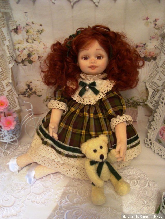 Мила. Текстильная авторская кукла (фото 2)