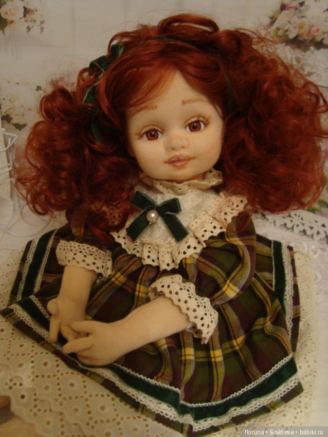 Мила. Текстильная авторская кукла