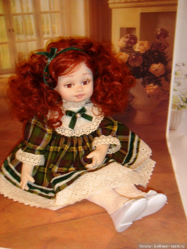 Мила. Текстильная авторская кукла (фото 4)