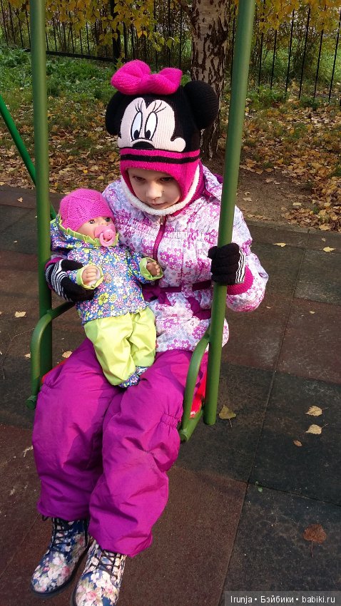 Осенняя прогулочка — Пупсы Baby Born и Baby Annabell (Zapf): интерактивные (фото 3)