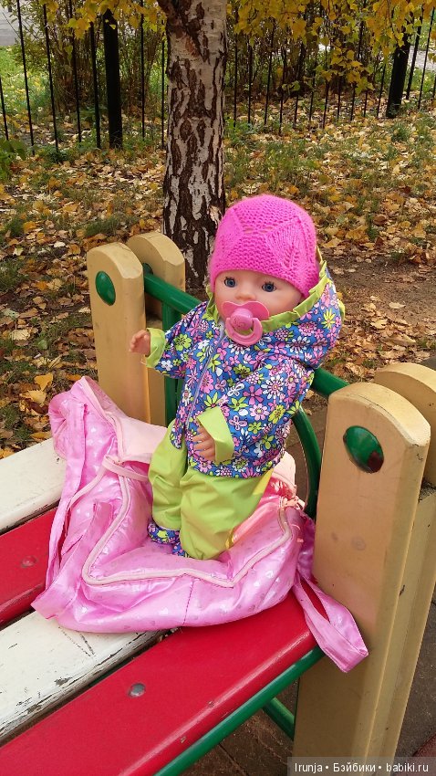 Осенняя прогулочка — Пупсы Baby Born и Baby Annabell (Zapf): интерактивные (фото 7)