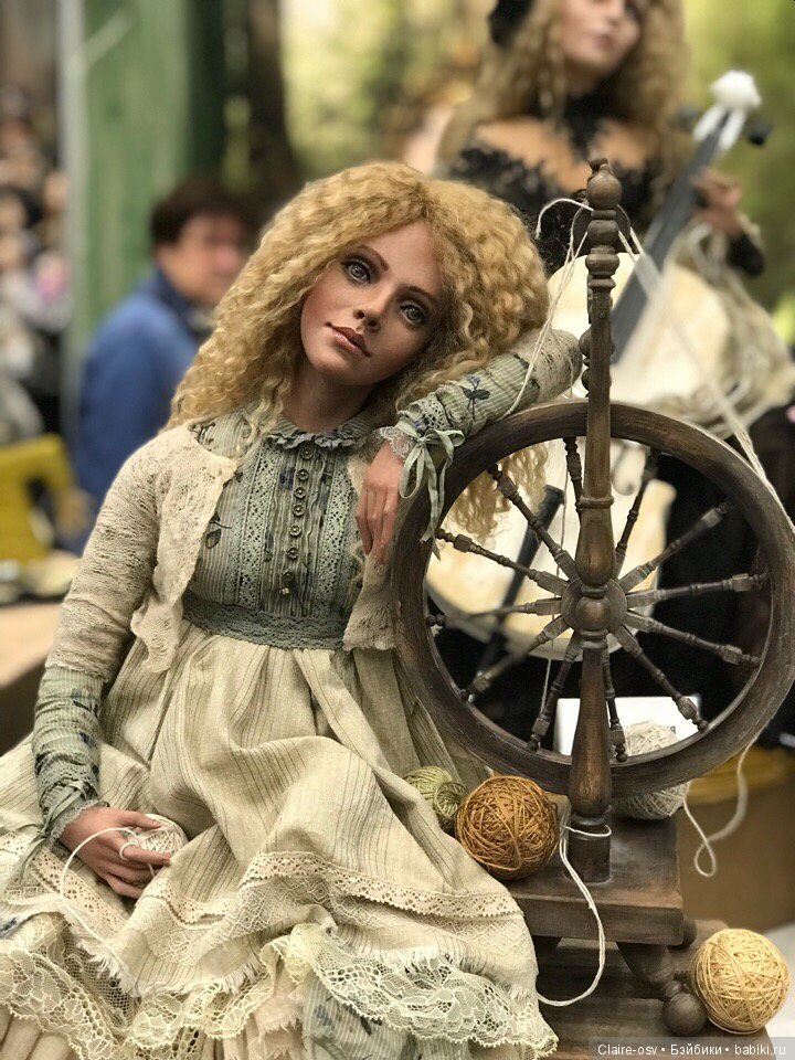 Посещение Салона авторских кукол на Тишинке в Москве 05.10.18 - часть 2