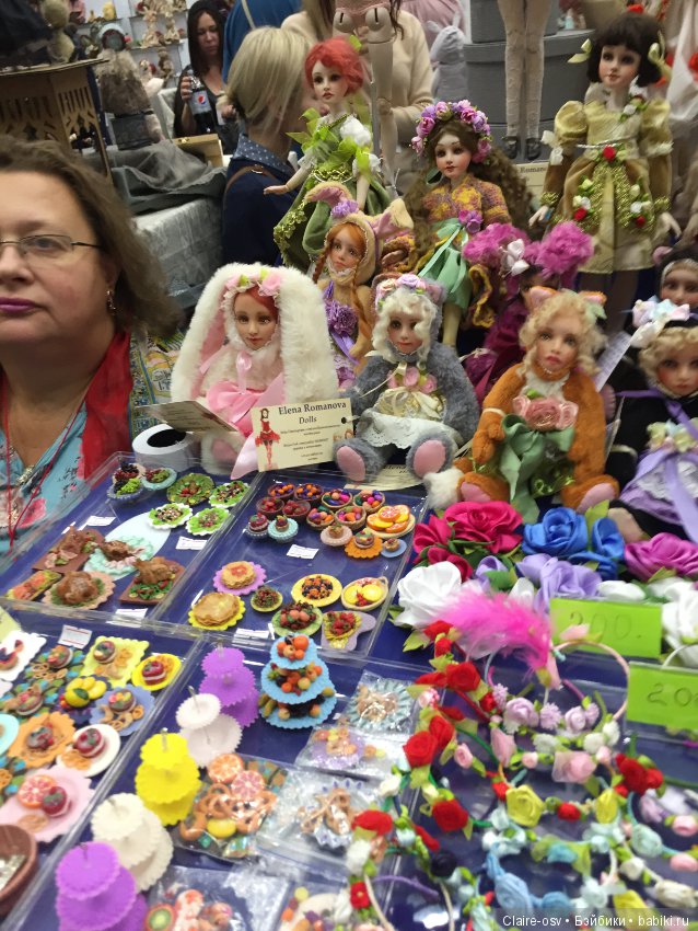 Посещение Салона авторских кукол на Тишинке в Москве 5.10.18 - часть 1