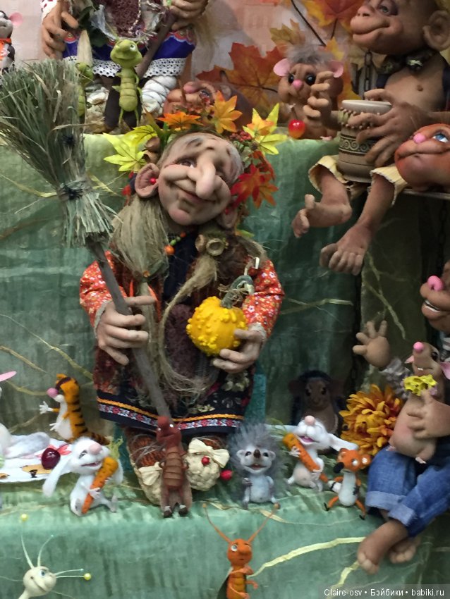 Посещение Салона авторских кукол на Тишинке в Москве 5.10.18 - часть 1