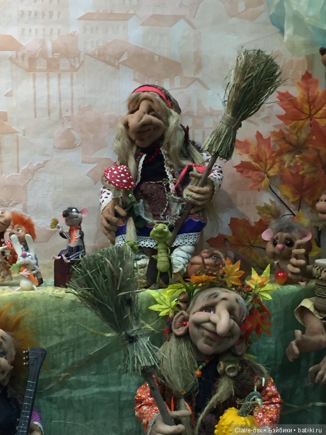 Посещение Салона авторских кукол на Тишинке в Москве 5.10.18 - часть 1