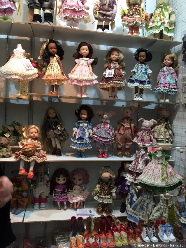 Посещение Салона авторских кукол на Тишинке в Москве 5.10.18 - часть 1