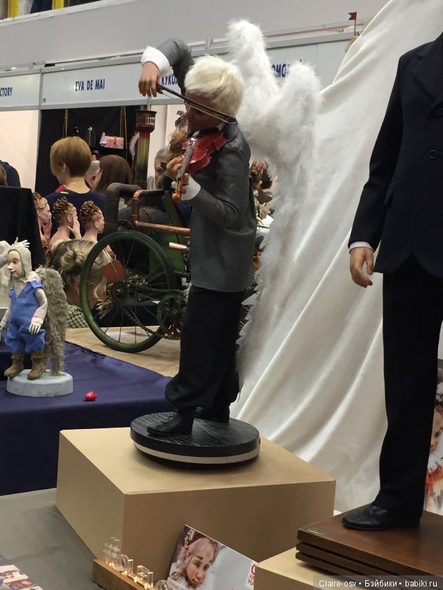 Посещение Салона авторских кукол на Тишинке в Москве 05.10.18 - часть 2