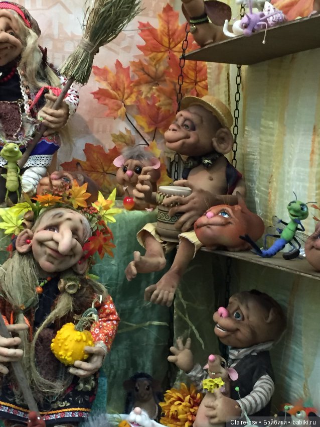 Посещение Салона авторских кукол на Тишинке в Москве 5.10.18 - часть 1