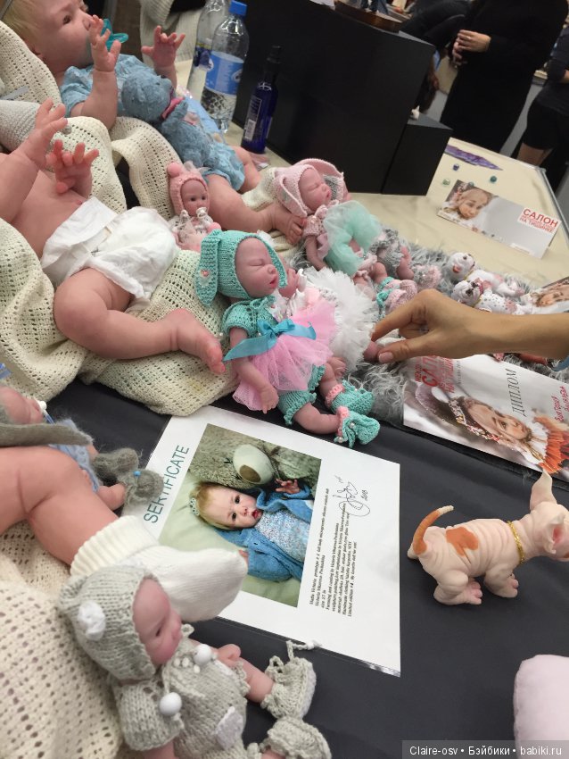 Посещение Салона авторских кукол на Тишинке в Москве 5.10.18 - часть 1