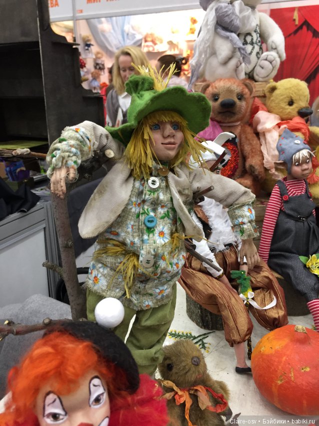 Посещение Салона авторских кукол на Тишинке в Москве 5.10.18 - часть 1