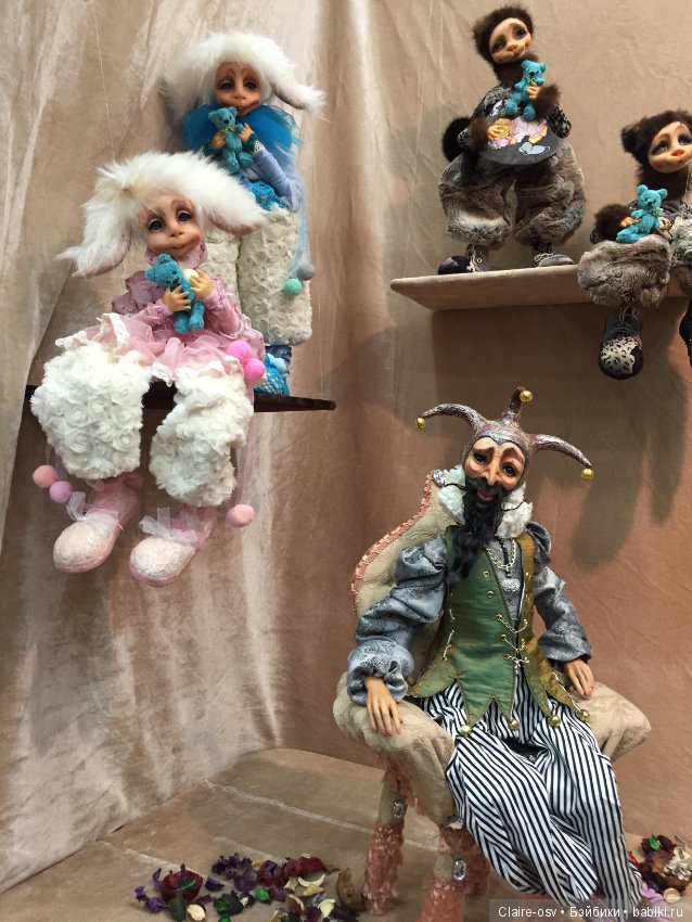 Посещение Салона авторских кукол на Тишинке в Москве 5.10.18 - часть 1 (фото 9)