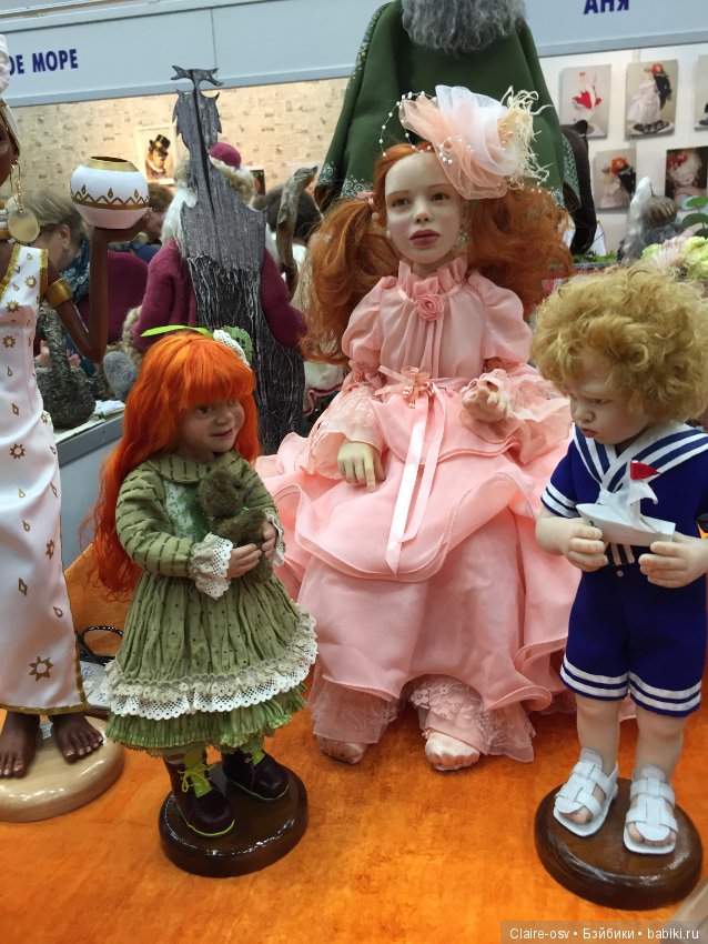 Посещение Салона авторских кукол на Тишинке в Москве 05.10.18 - часть 2 (фото 3)