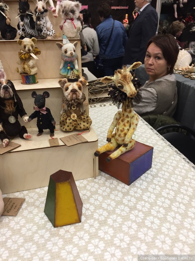 Посещение Салона авторских кукол на Тишинке в Москве 5.10.18 - часть 1