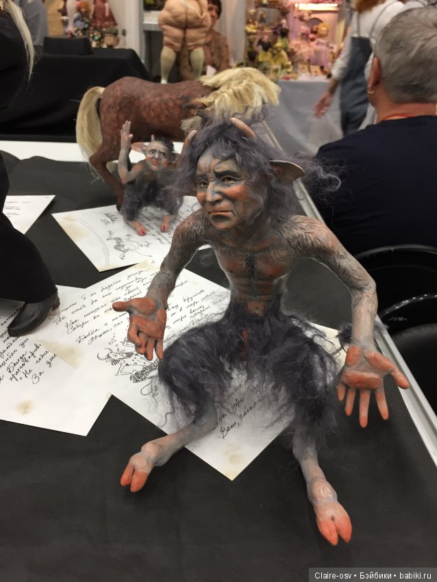 Посещение Салона авторских кукол на Тишинке в Москве 05.10.18 - часть 2 (фото 8)
