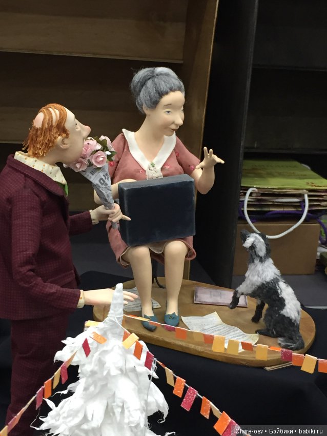 Посещение Салона авторских кукол на Тишинке в Москве 5.10.18 - часть 1