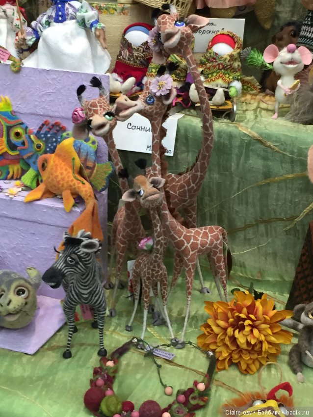 Посещение Салона авторских кукол на Тишинке в Москве 5.10.18 - часть 1