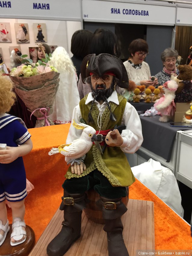 Посещение Салона авторских кукол на Тишинке в Москве 05.10.18 - часть 2 (фото 5)