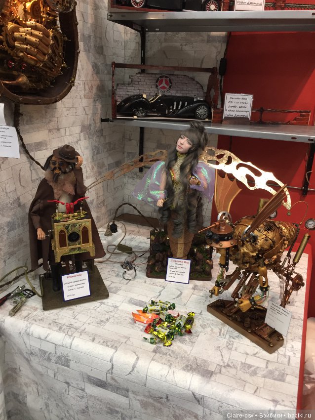 Посещение Салона авторских кукол на Тишинке в Москве 5.10.18 - часть 1 (фото 5)