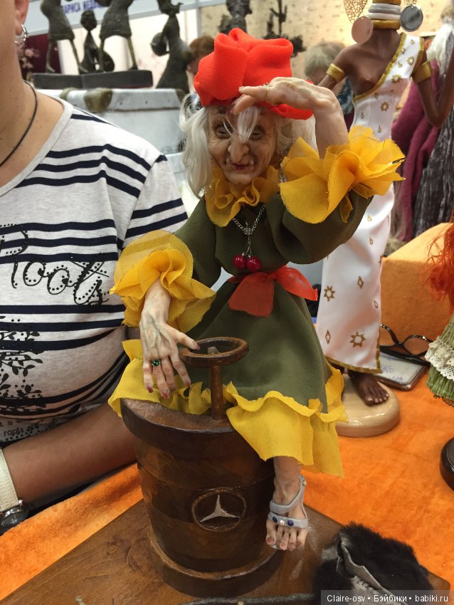 Посещение Салона авторских кукол на Тишинке в Москве 05.10.18 - часть 2
