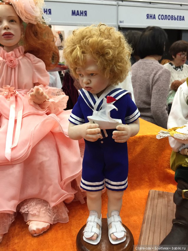 Посещение Салона авторских кукол на Тишинке в Москве 05.10.18 - часть 2 (фото 4)
