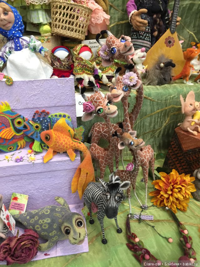 Посещение Салона авторских кукол на Тишинке в Москве 5.10.18 - часть 1