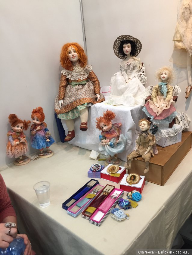 Посещение Салона авторских кукол на Тишинке в Москве 05.10.18 - часть 2