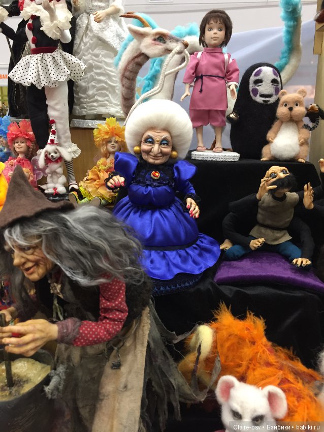Посещение Салона авторских кукол на Тишинке в Москве 05.10.18 - часть 2