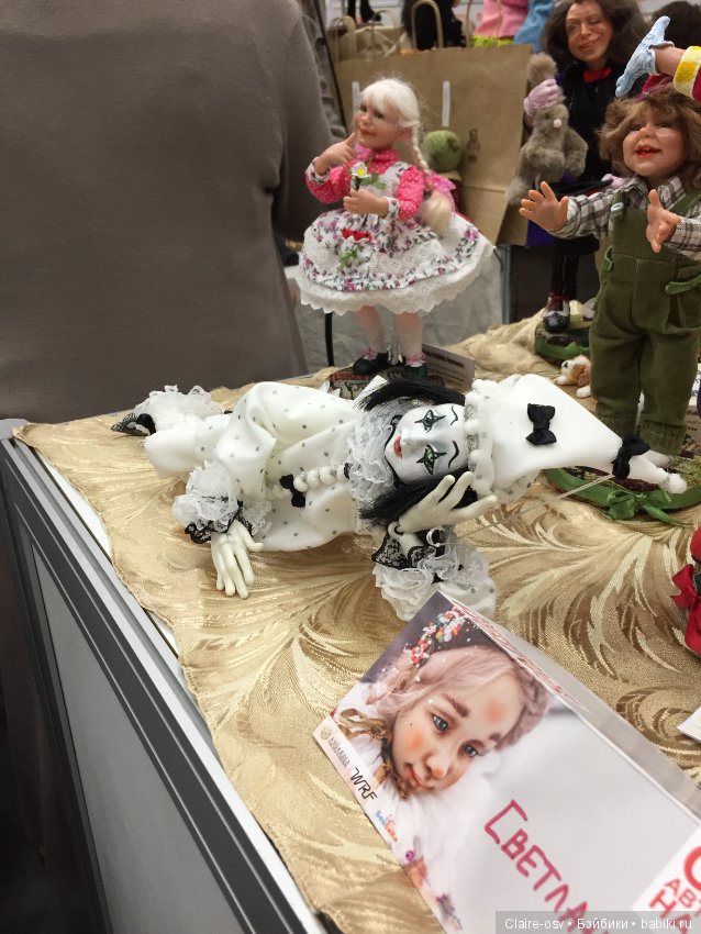 Посещение Салона авторских кукол на Тишинке в Москве 05.10.18 - часть 2