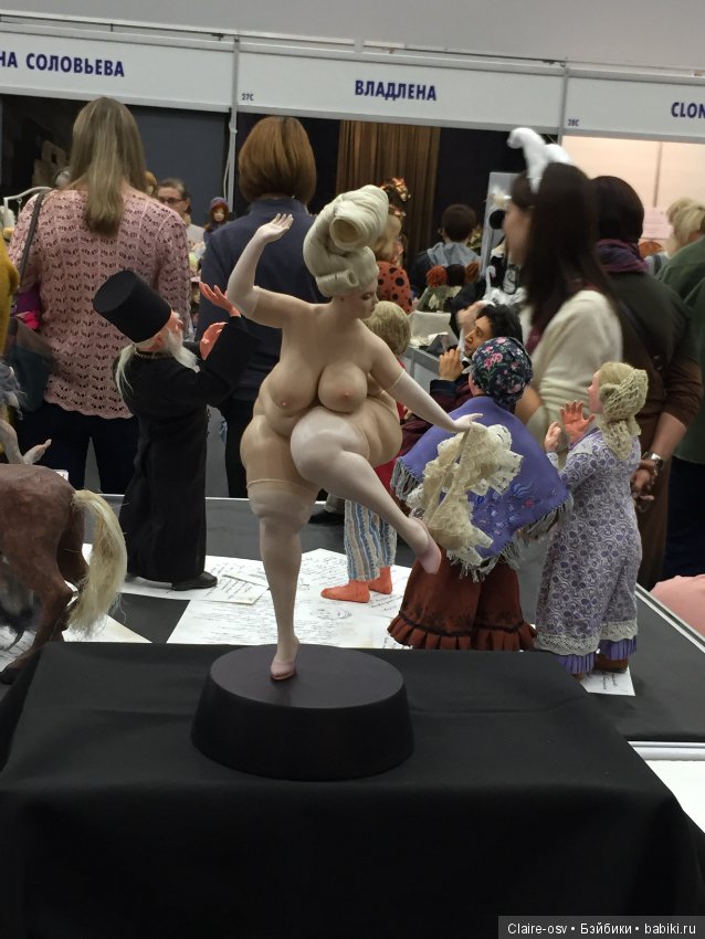 Посещение Салона авторских кукол на Тишинке в Москве 05.10.18 - часть 2