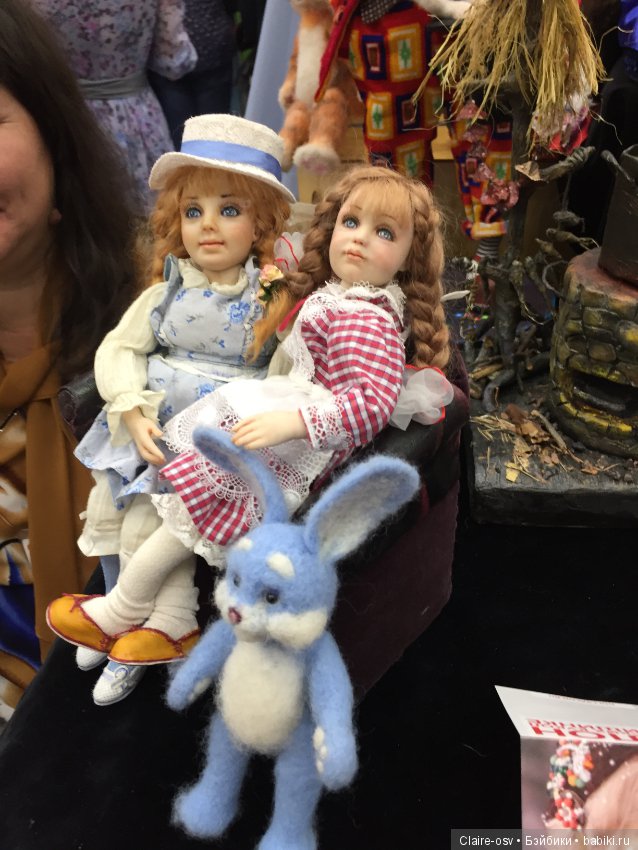 Посещение Салона авторских кукол на Тишинке в Москве 05.10.18 - часть 2