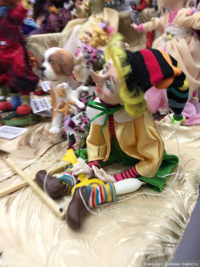 Посещение Салона авторских кукол на Тишинке в Москве 05.10.18 - часть 2