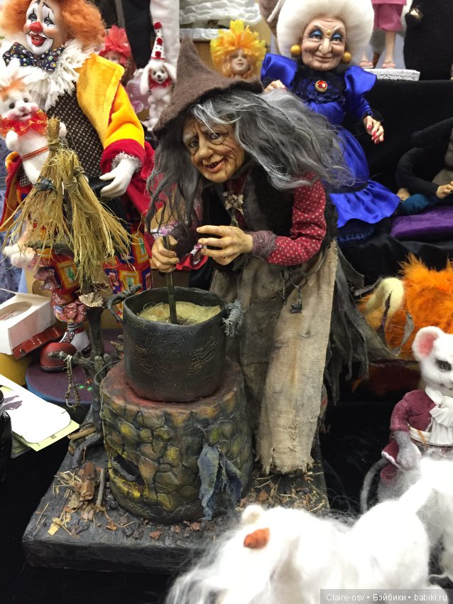 Посещение Салона авторских кукол на Тишинке в Москве 05.10.18 - часть 2