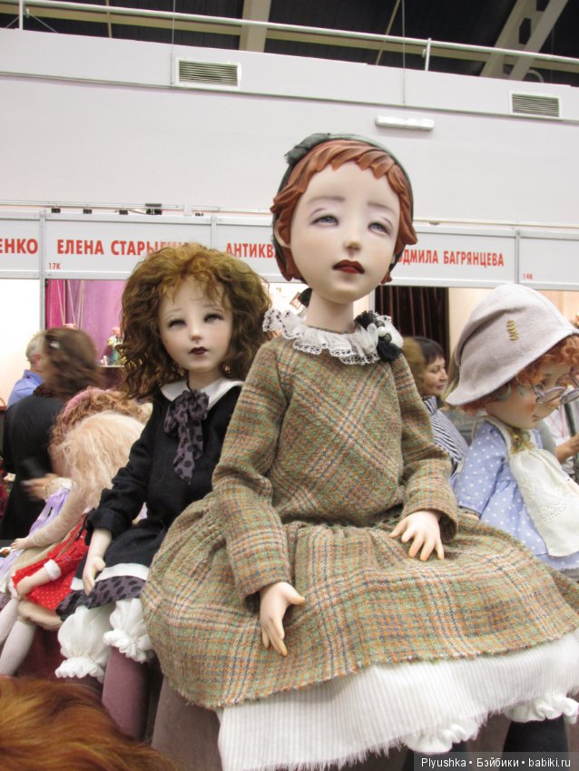 Выставка моими глазами. Салон авторских кукол 2018, Тишинка. Фотоотчет